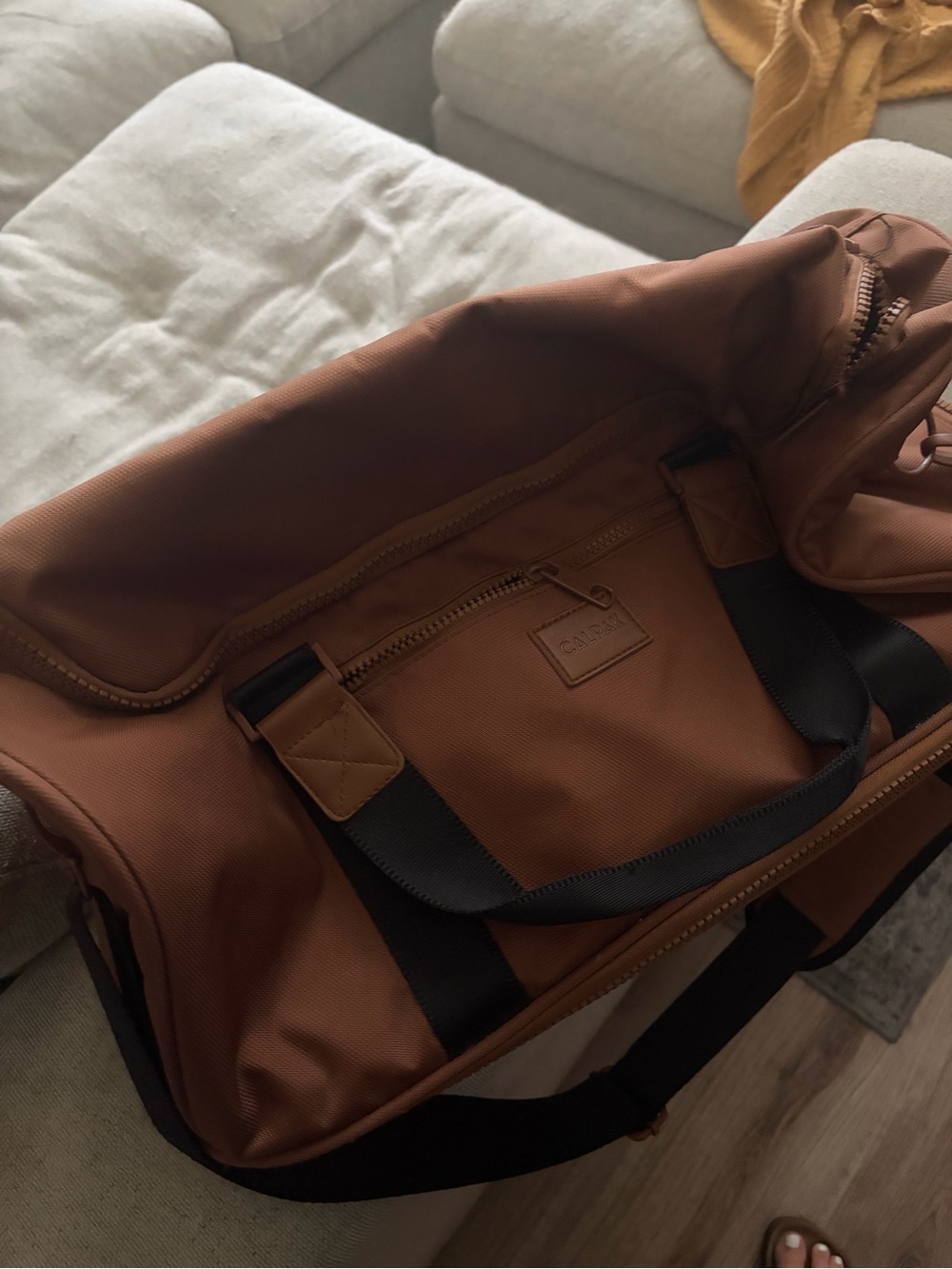 Calpak Stevyn Duffle Bag with shoe compartment
